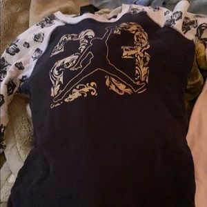 jordan sweater with roses